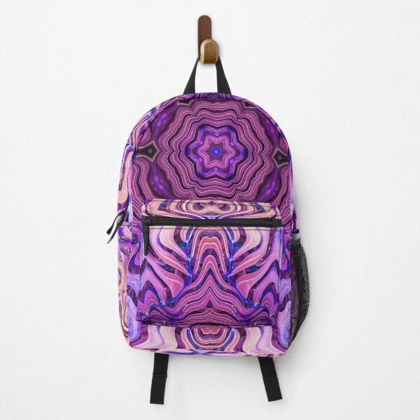 Item preview, Boho Vibes Abstract Mandala Maximalism Hippie Style Eclectic Mix of Lilac Blue Purple Pink 5 of 16 designed and sold by Beachy.