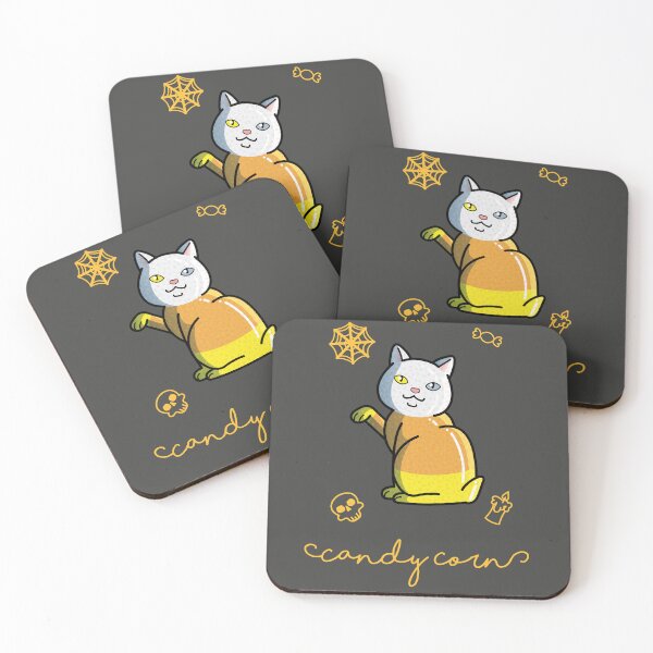 Item preview, CandyCorn cat designed and sold by Sarya Art.