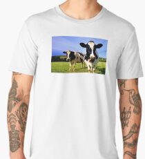 Earthworm Jim Groovy Cows Men's Premium T-Shirt