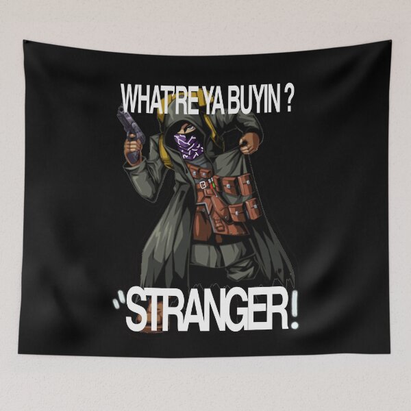 Item preview, Resident Evil 4 Merchant (Quotes # 5) (Black OutLine) designed and sold by Brazz Official.