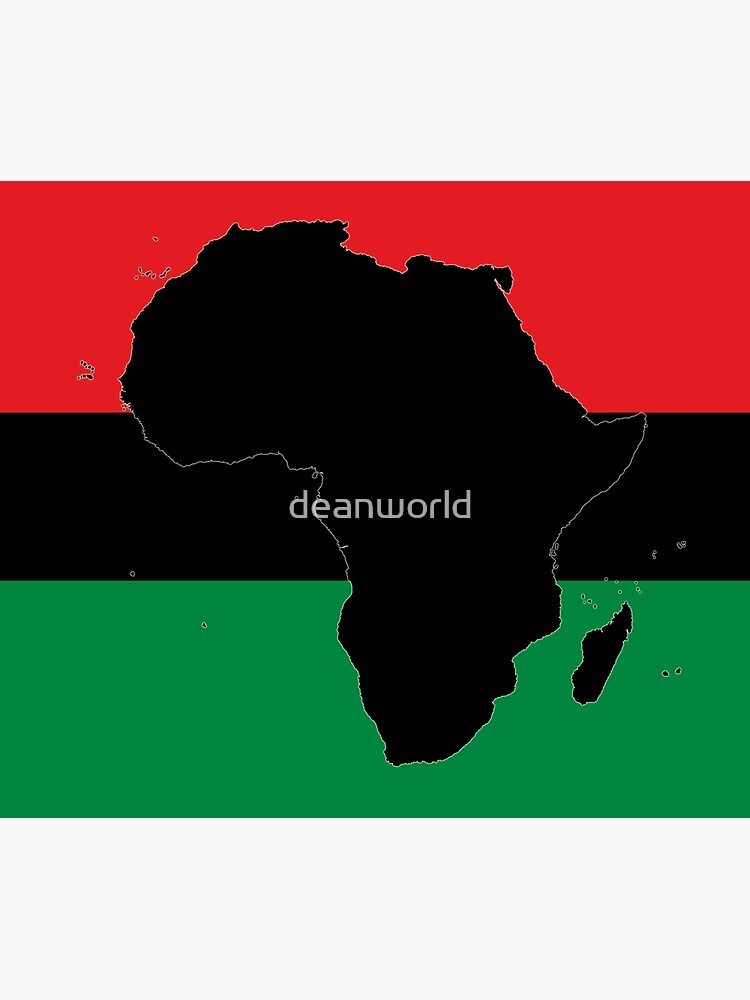 Symbol of Africa - Pan African Flag by deanworld.