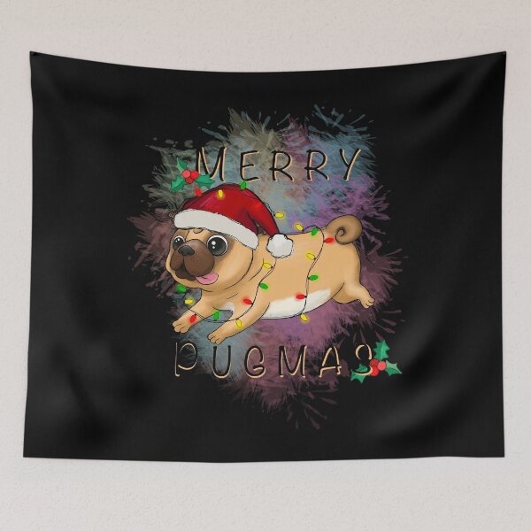 Item preview, Merry Pugmas Funny Gifts for Christmas designed and sold by TajfunX.