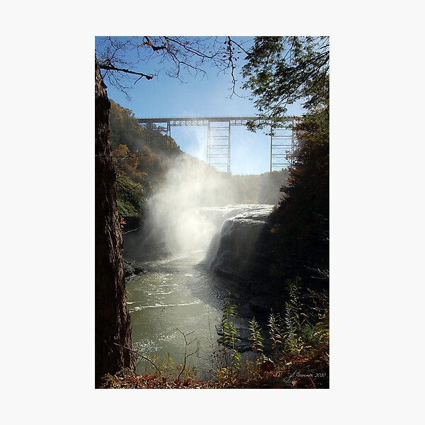 Autumn Falls Photographic Print