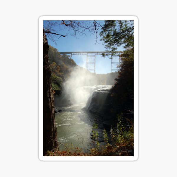 Autumn Falls Sticker
