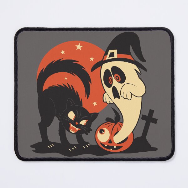 Item preview, Retro Halloween Scene designed and sold by Kappacino Creations.