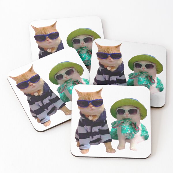 Item preview, coolcats on the run designed and sold by meme-stuff.