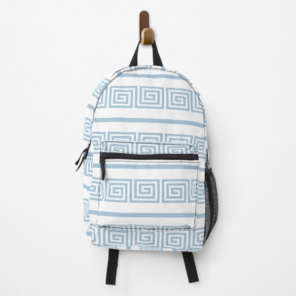 Item preview, Greek Key and Line Blue designed and sold by tonymagnerart.