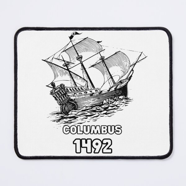 Aperçu de l'œuvre Bateau Happy Columbus Day - 1492 créée et vendue par CrazyThings529.