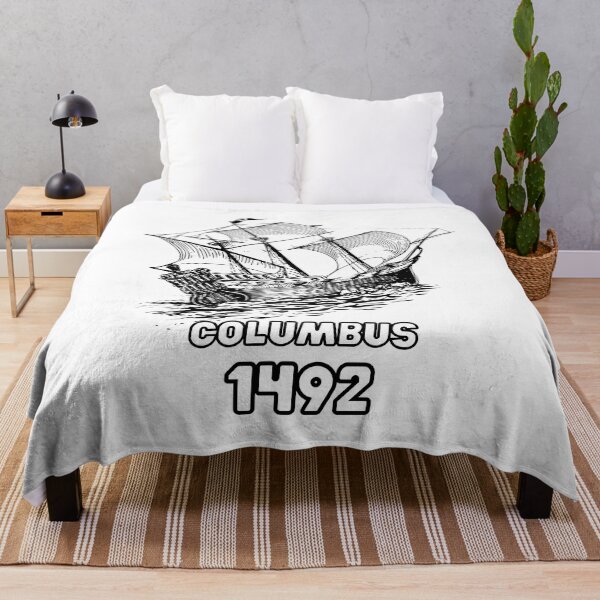 Artikelvorschau, Happy Columbus Day Boot - 1492 entworfen und verkauft von CrazyThings529.