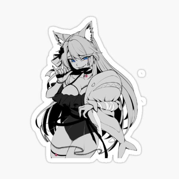Item preview, silvervale vshojo black and white(NEW) designed and sold by Elijah5455.