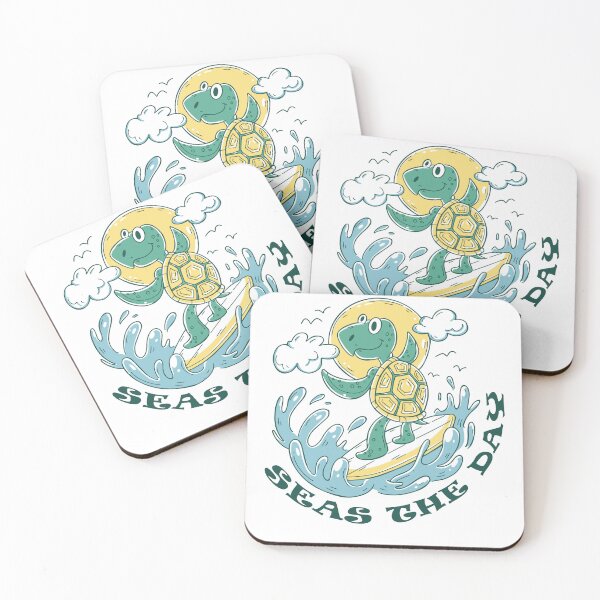 Item preview, Surfing - Seas The Day designed and sold by Shirtey.