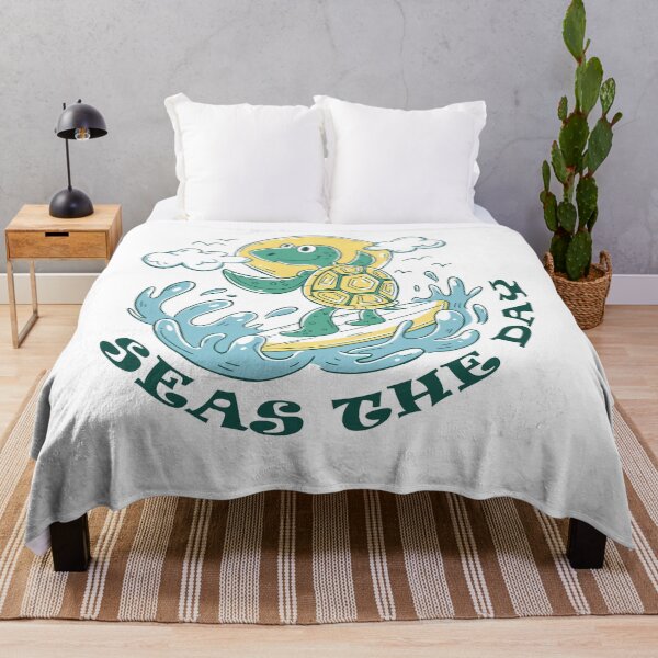 Item preview, Surfing - Seas The Day designed and sold by Shirtey.