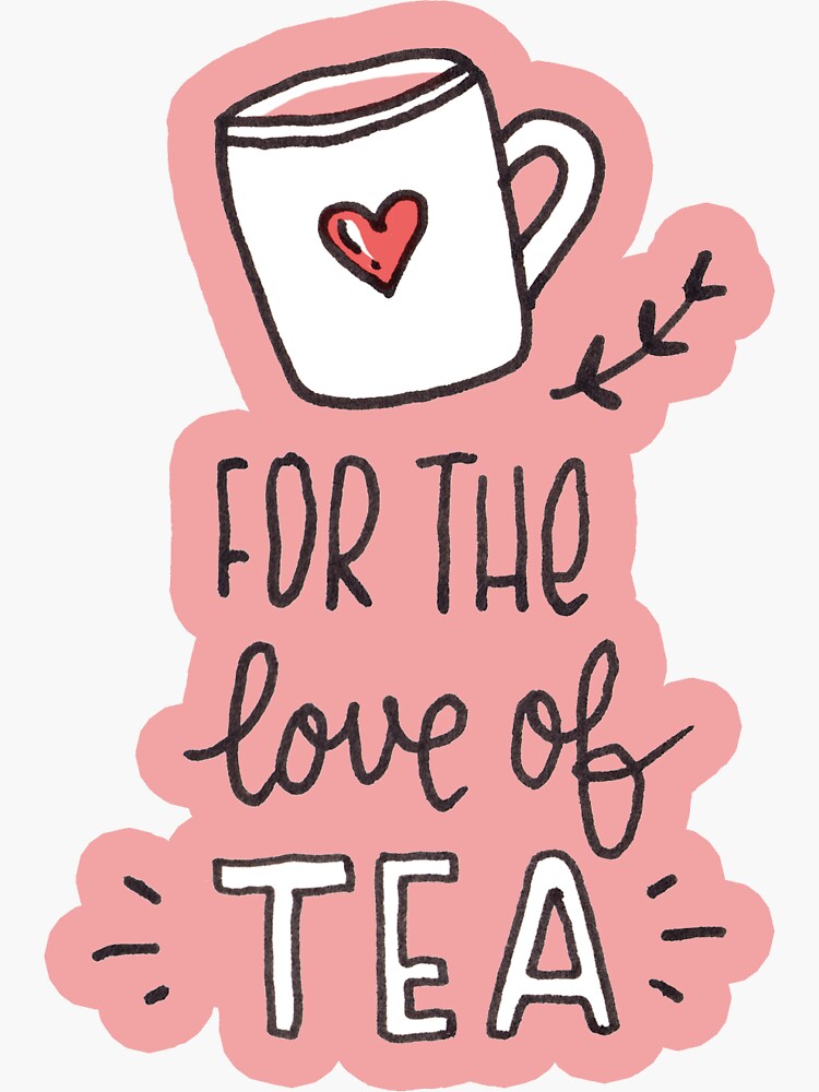 Tea illustrated pattern by mirunasfia