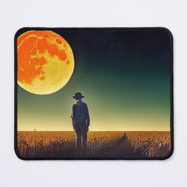 Item preview, a lonely farmer standing at dead crop field designed and sold by La-Paqui.