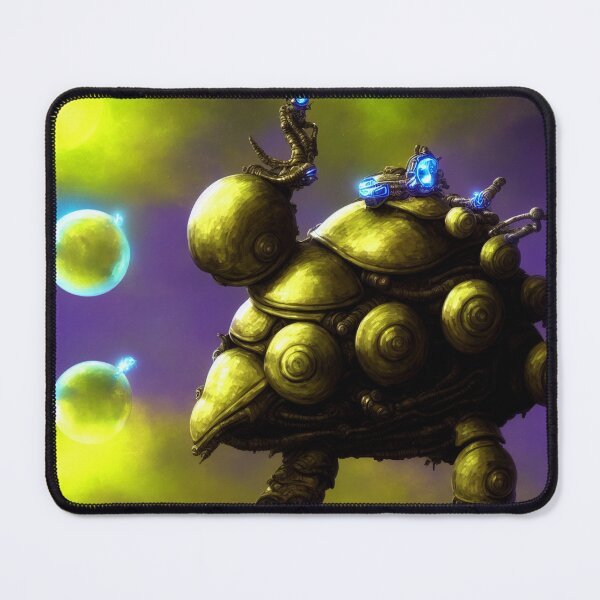 Item preview, Ancient bipedal alien battlesnail in alien planet setting II designed and sold by BrachiaST.