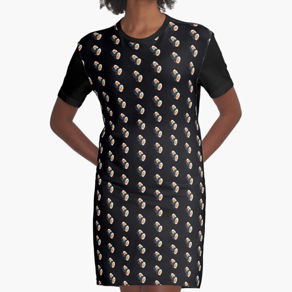 I Love Sushi Dress Graphic T-Shirt Dress