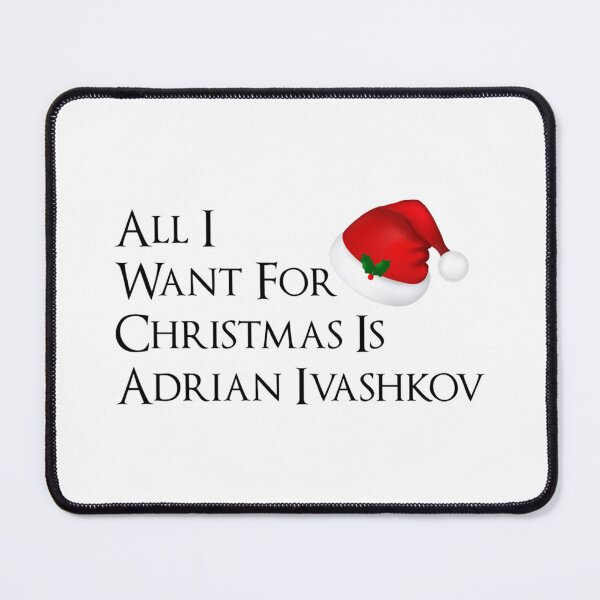 Item preview, All I Want For Christmas Is Adrian Ivashkov designed and sold by MerakiByElodie.