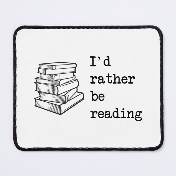 Item preview, I_d rather be reading Fitted designed and sold by MerakiByElodie.