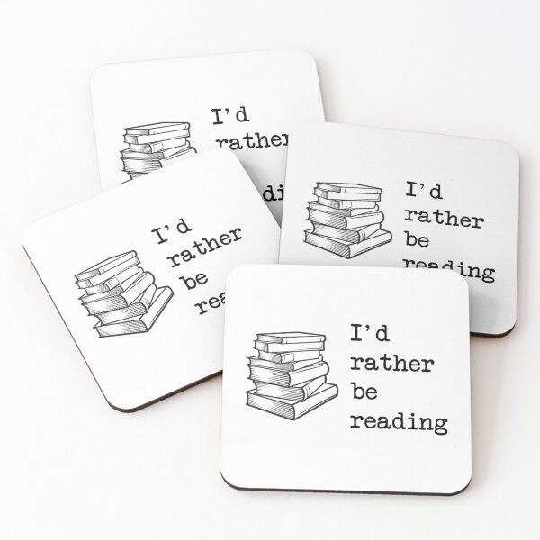 Item preview, I_d rather be reading Fitted  designed and sold by MerakiByElodie.
