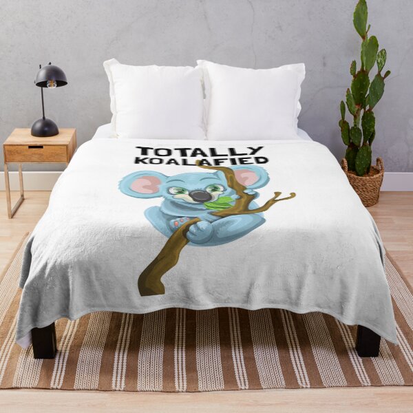 Item preview, Totally koalafied t-shirt, totally koalafied hats, totally koalafied phone cases, totally koalafied backpack, totally koalafied dress, totally koalafied shower curtain designed and sold by Poussyarts.