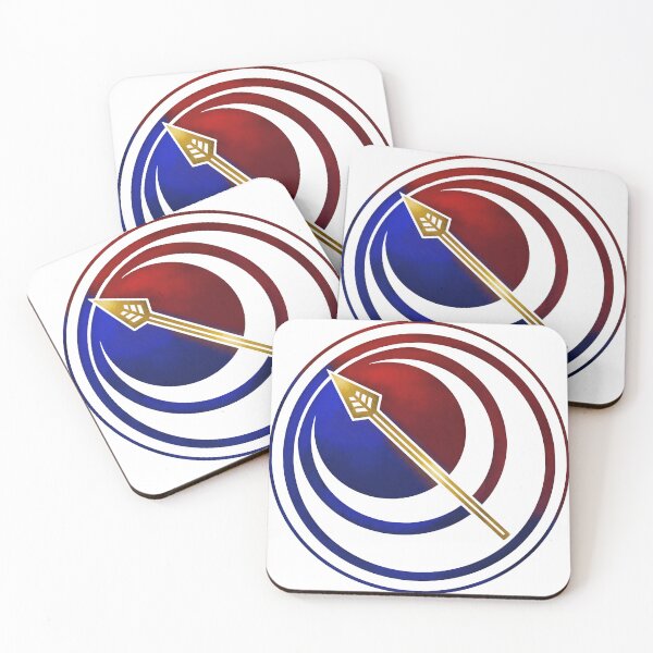 Item preview, Pyrrha and Jaune Colored Emblem designed and sold by TimberW0lf Studios.