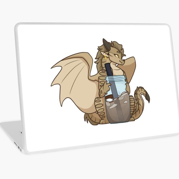 Queen Thorn with Iced Coffee Laptop Skin