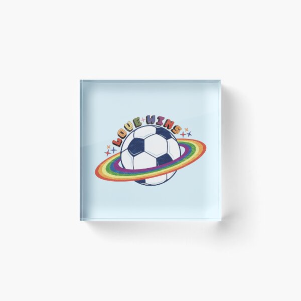 Item preview, Love Wins Planet Soccer LGBTQIAP designed and sold by Numero14.