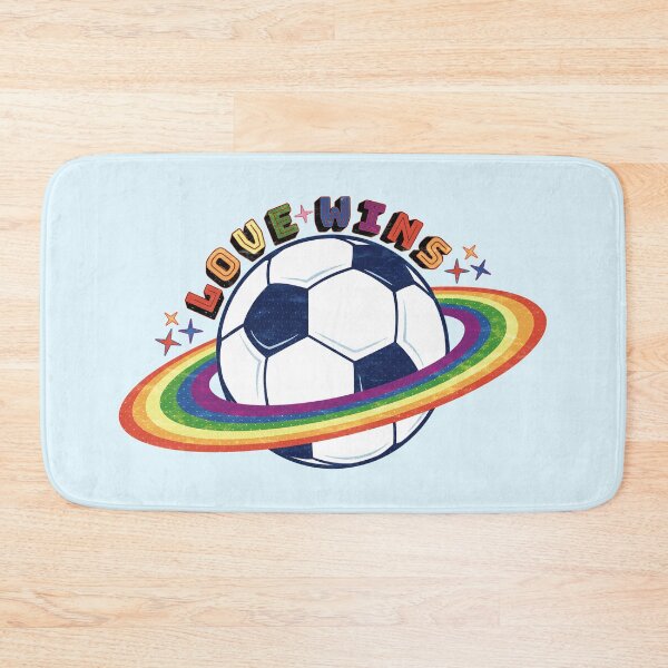 Item preview, Love Wins Planet Soccer LGBTQIAP designed and sold by Numero14.