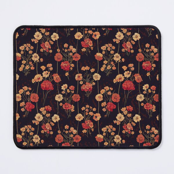 Item preview, Red Flowers Elegant Vintage Pattern designed and sold by trajeado14.