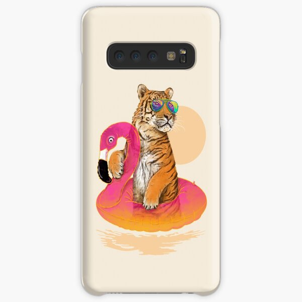 Chillin, Flamingo Tiger Samsung Galaxy Snap Case