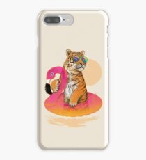 Chillin, Flamingo Tiger iPhone 7 Plus Case