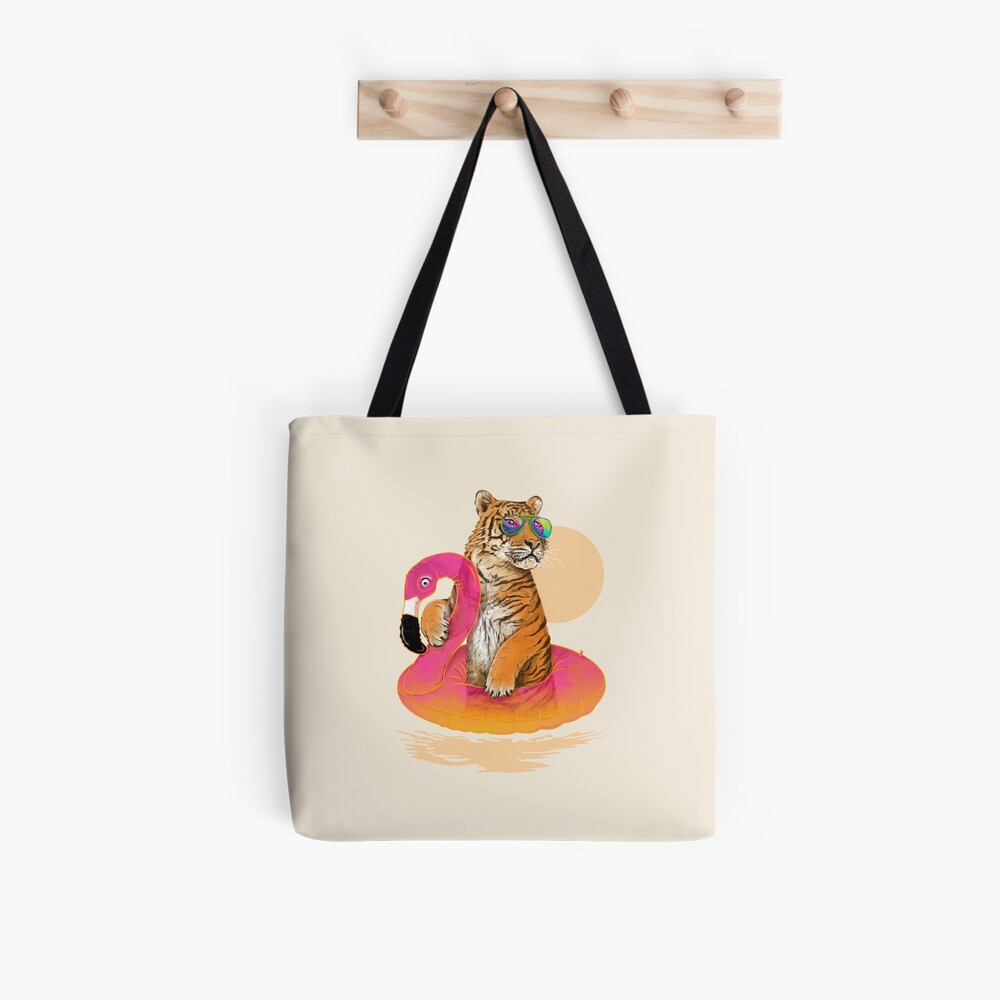 Vista previa del artículo con la obra «Bolsa estampada de tela», diseñado y vendido por 38Sunsets.
