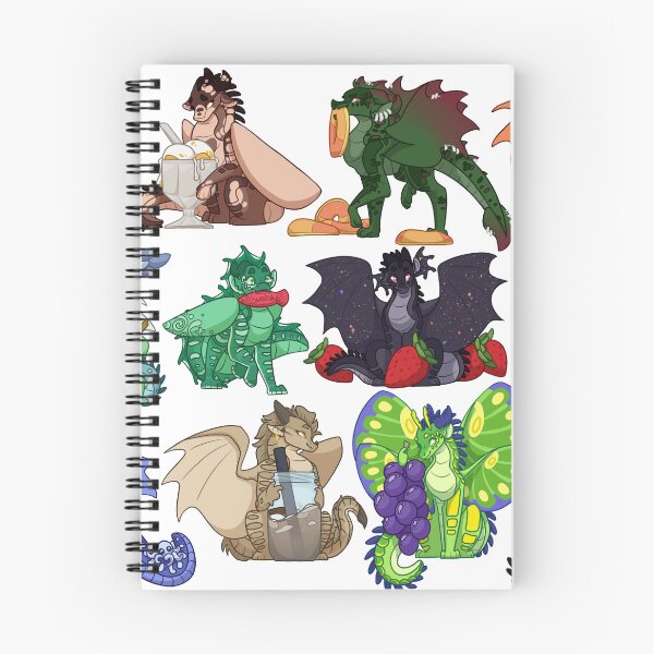 Item preview, Wings of fire with Food 3 designed and sold by BlessedBlossom.