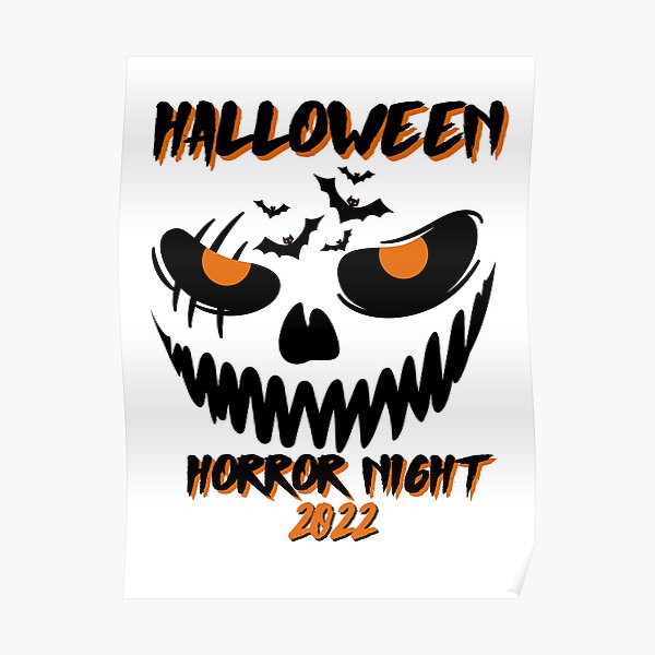 "halloween horror nights 2022" Poster for Sale by Redbubble