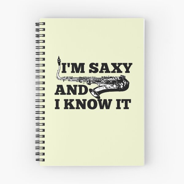 Item preview, I'M Saxy And I Know It For Saxophone Player And Orchestra Musicians As A Jazz Saxophonist designed and sold by Funwithmusic.
