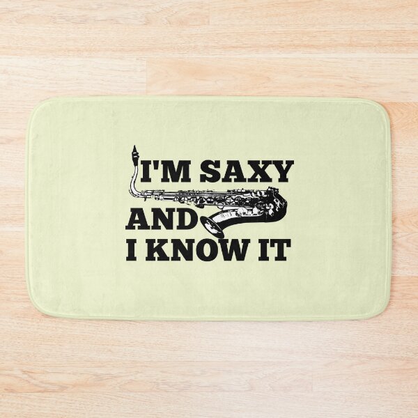 Item preview, I'M Saxy And I Know It For Saxophone Player And Orchestra Musicians As A Jazz Saxophonist designed and sold by Funwithmusic.