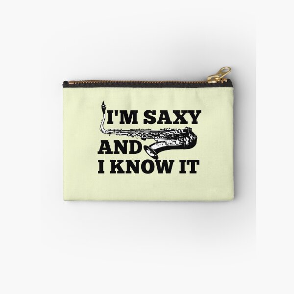 Item preview, I'M Saxy And I Know It For Saxophone Player And Orchestra Musicians As A Jazz Saxophonist designed and sold by Funwithmusic.