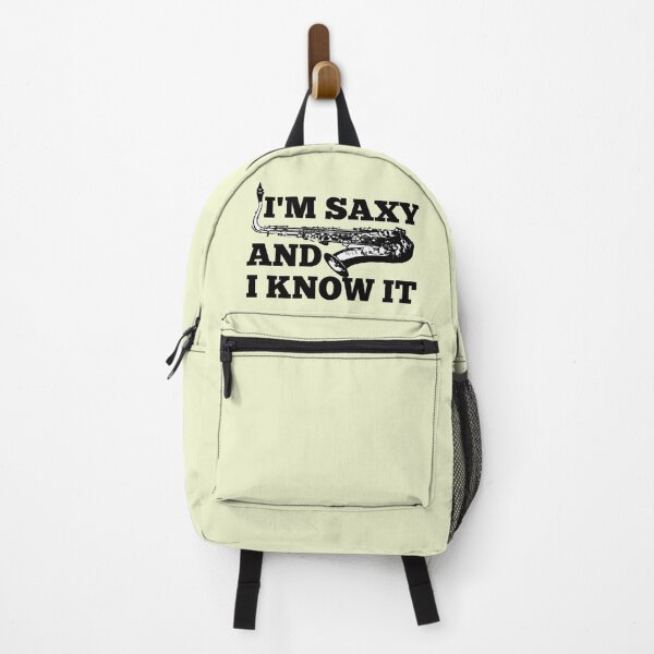 Item preview, I'M Saxy And I Know It For Saxophone Player And Orchestra Musicians As A Jazz Saxophonist designed and sold by Funwithmusic.
