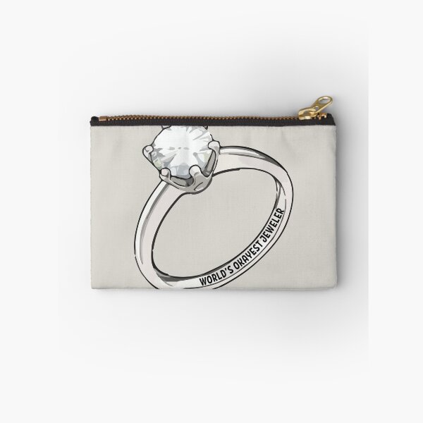 Item preview, World's okayest jeweler funny metalsmith diamond ring jewelry making meme designed and sold by MetalicBabe.
