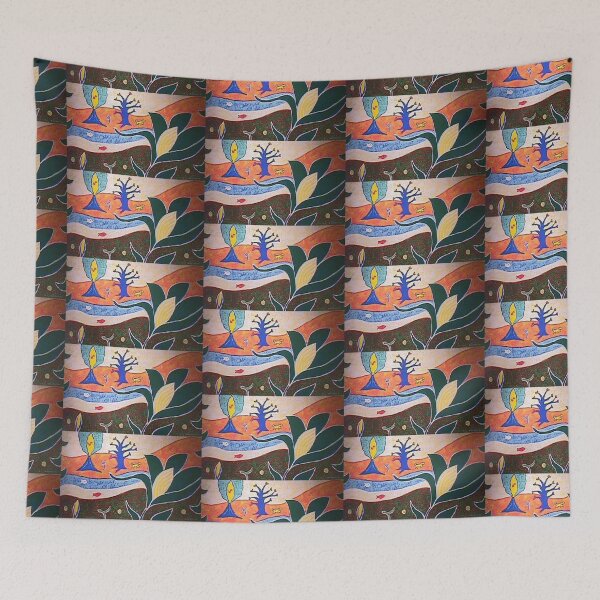 Item preview, Corn field by the river (vintage raw version) by Charlie Dingler designed and sold by CharlieDingler.