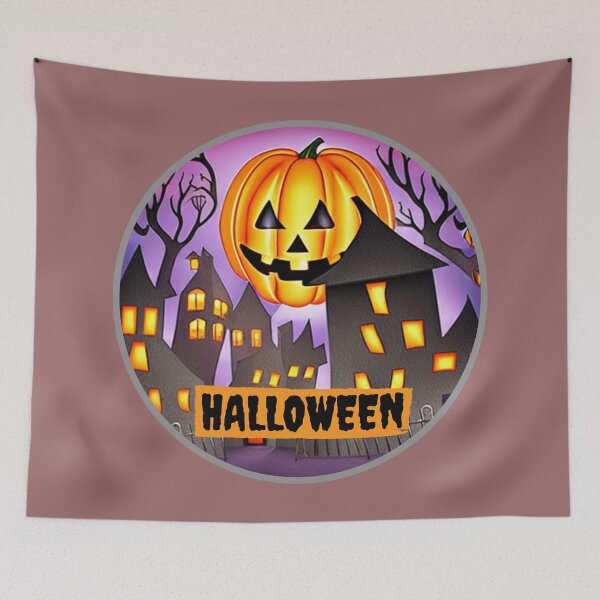 Item preview, CREEPY HALLOWEEN MANSION designed and sold by starfishstuff.