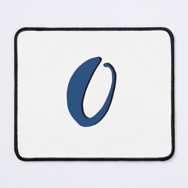 Item preview, Letter O blue initial monogram alphabet capital O designed and sold by Antique-Gifts.