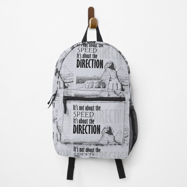 Item preview, Direction It's Not About The Speed It's about the Direction Grey Background designed and sold by SpiritGifts.
