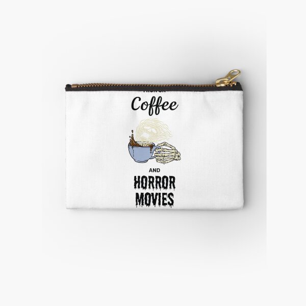 Item preview, I run on coffee and horror movies funny creepy halloween design designed and sold by absolutdesign.