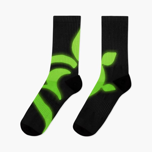 Item preview, Genshin Impact Symbol Element Dendro Nature – Sumeru - Vibrant Colours Neon Glow designed and sold by Fregoulix.