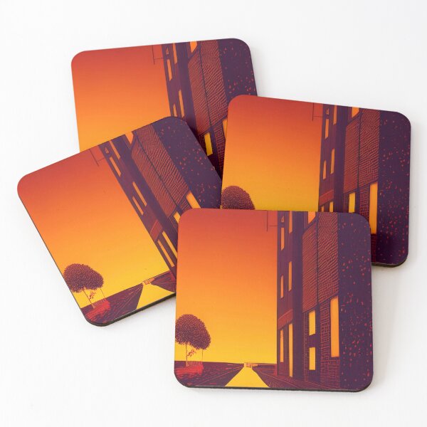 Item preview, sunset in the city designed and sold by OverAltruist.