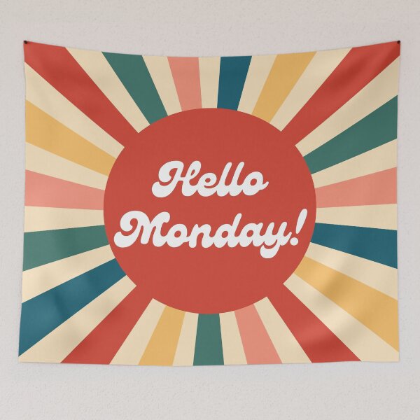 Item preview, Hello Monday designed and sold by GaliYoga.