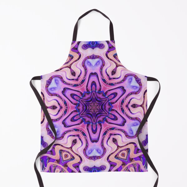 Item preview, Boho Vibes Abstract Mandala Maximalism Hippie Style Eclectic Mix of Lilac Blue Purple Pink 7 of 16 designed and sold by Beachy.