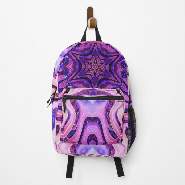 Item preview, Boho Vibes Abstract Mandala Maximalism Hippie Style Eclectic Mix of Lilac Blue Purple Pink 7 of 16 designed and sold by Beachy.