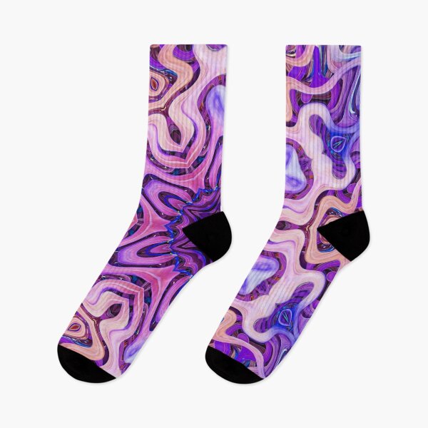 Item preview, Boho Vibes Abstract Mandala Maximalism Hippie Style Eclectic Mix of Lilac Blue Purple Pink 7 of 16 designed and sold by Beachy.